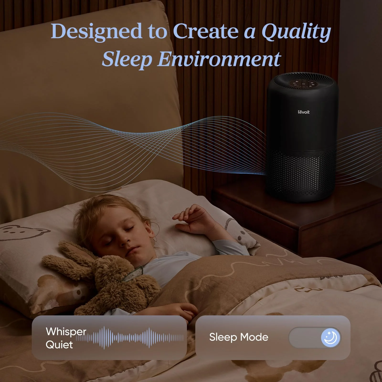 Air Purifier for Home, Compact Air Cleaner for Allergens, Dust, Pet Hair and Pet Dander - Image 7