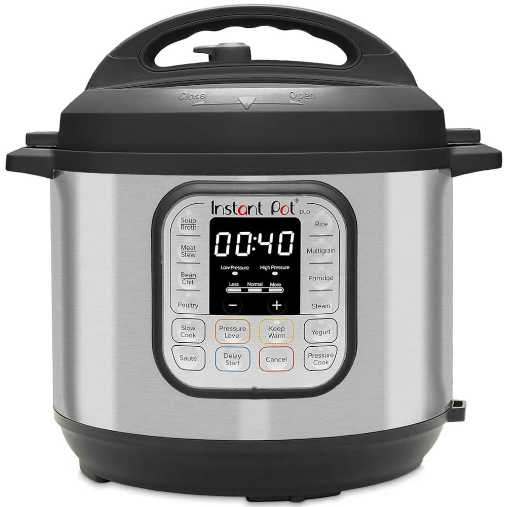 8 qt. Stainless Steel Duo Electric Pressure Cooker Configuration B