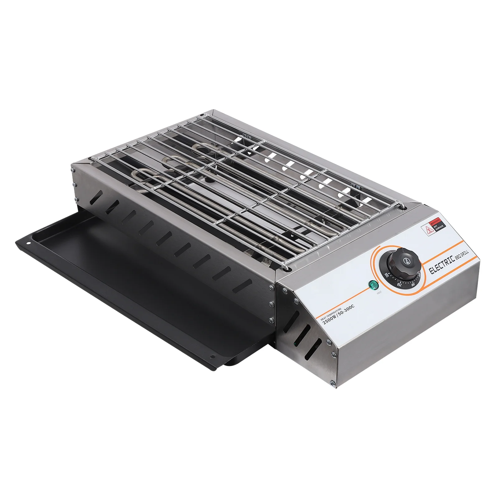 Compact Electric Griller with Adjustable Temperature, 122-572-F, Non-Stick Surface, Easy Cleaning, Perfect for Small Spaces & Countertops - Image 6