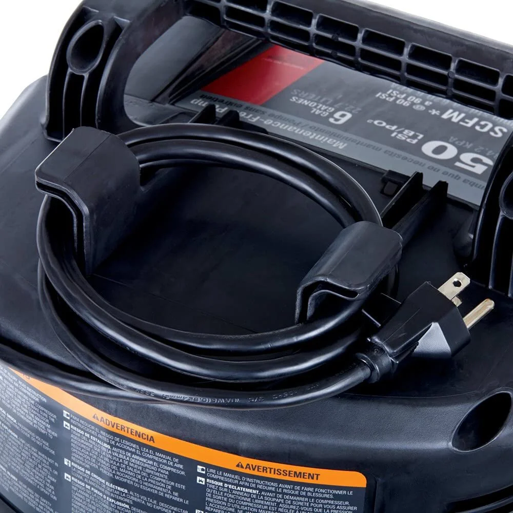 PORTER-CABLE Air Compressor, 6-Gallon, Pancake, Oil-Free C2002-ECOM - Image 2