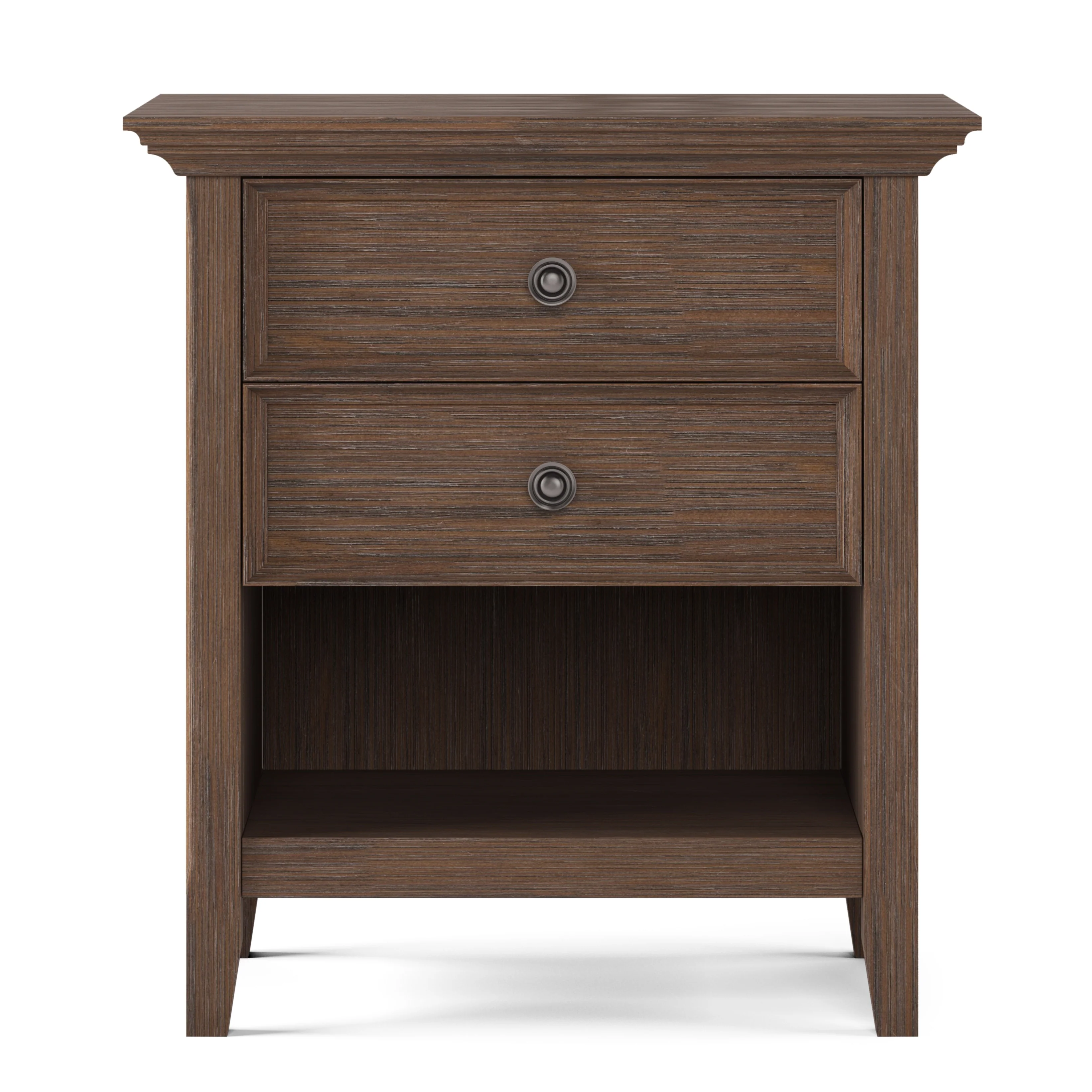 24 Inch Wide Solid Wood Nightstand, Bedside Table and Bedroom End Table - Image 95