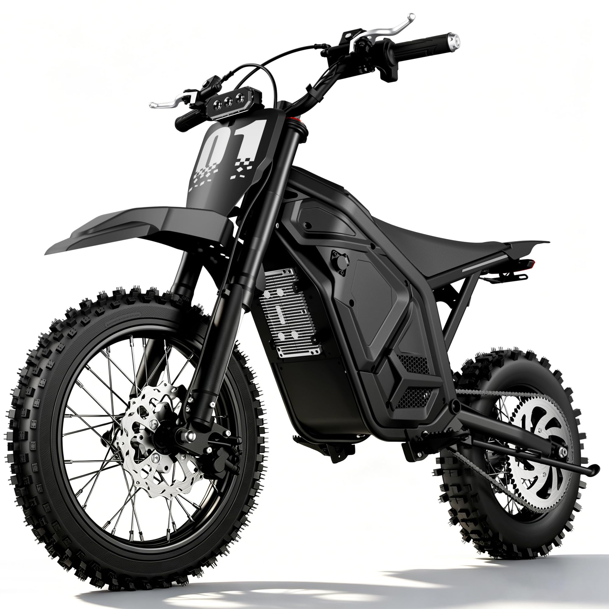 Electric Dirt Bike for Teens Adults, 5500W Mid-Drive Motor E Dirt Bike - Image 2