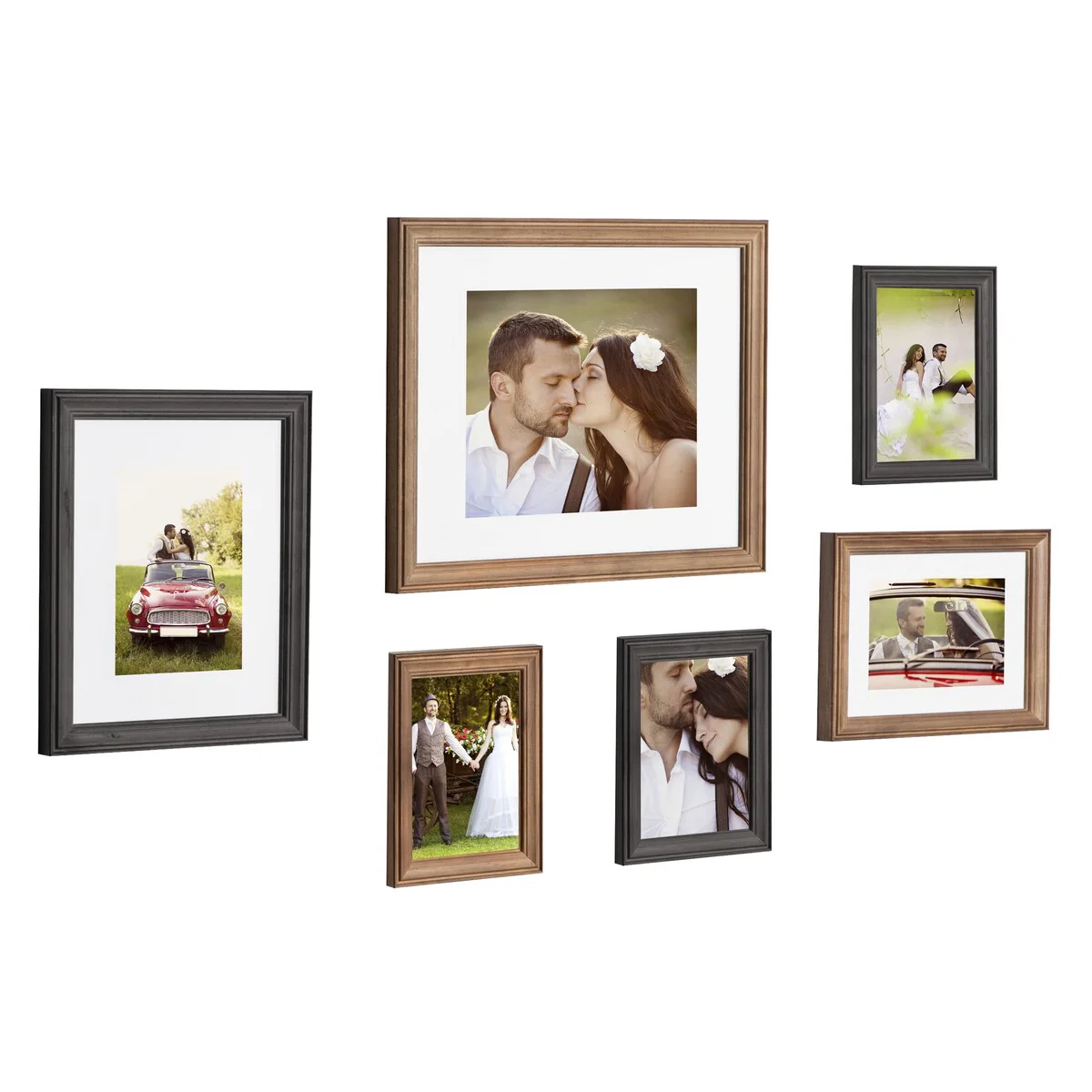 Gallery Wall Frame Set, Multi-Piece Decorative Picture Frames for Photos, Artwork and Home Decor - Image 43