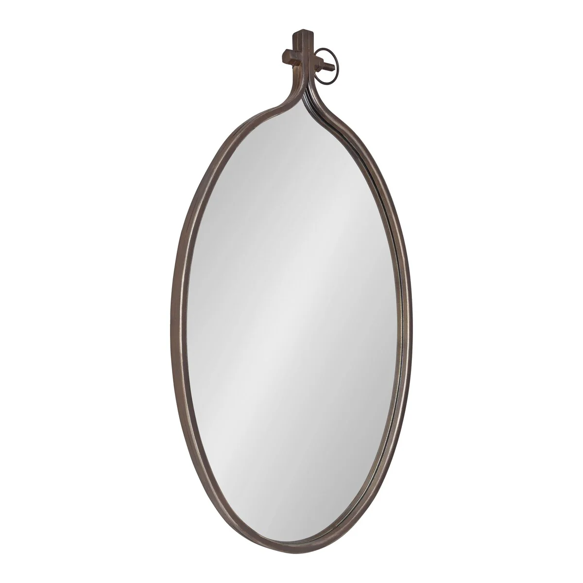 Modern Round Wall Mirror, Decorative Circular Accent Mirror for Living Room, Bedroom and Entryway - Image 5