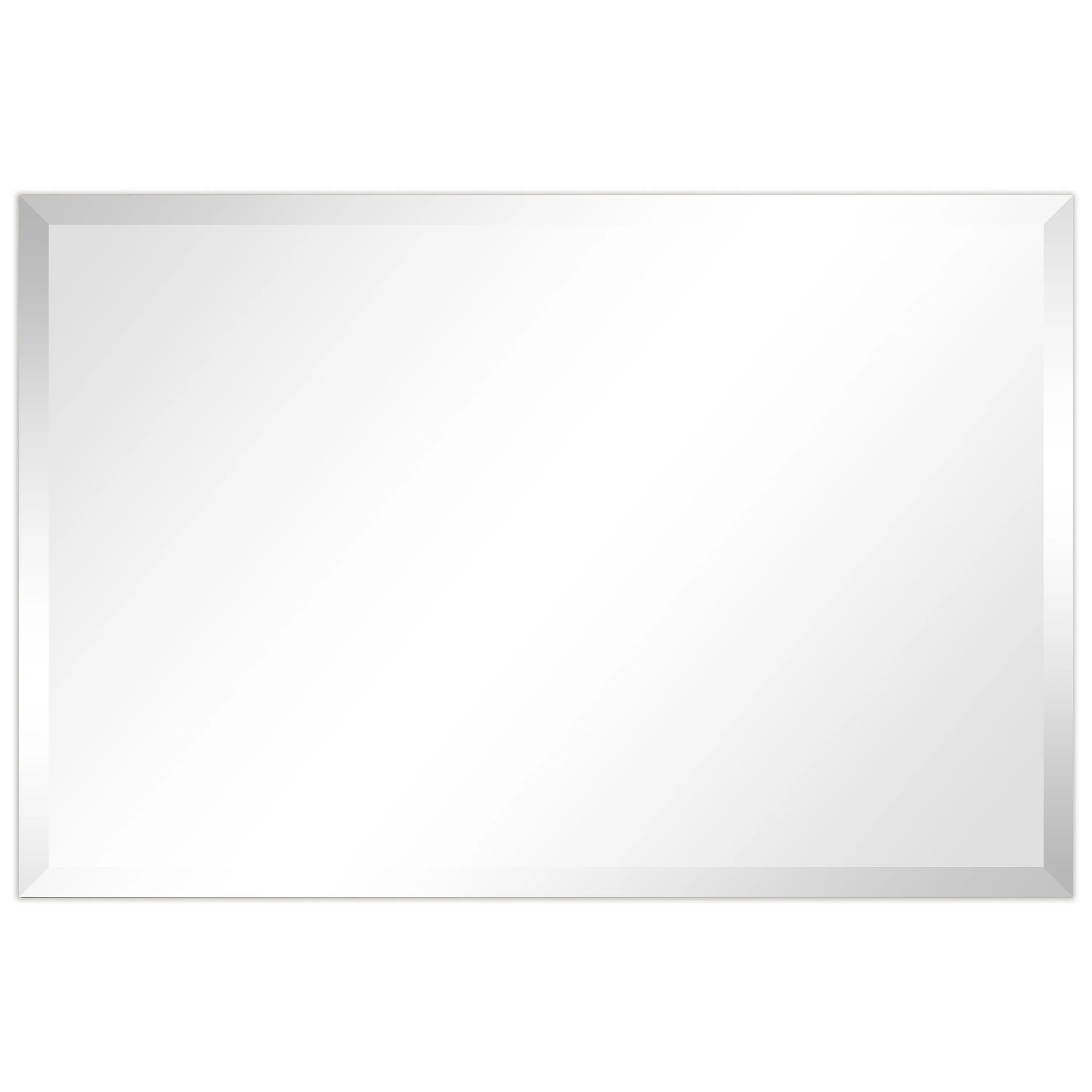 Frameless Beveled Prism Wall Mirror, Clear Square or Rectangular Decorative Mirror for Bathroom, Bedroom and Home Decor - Image 21