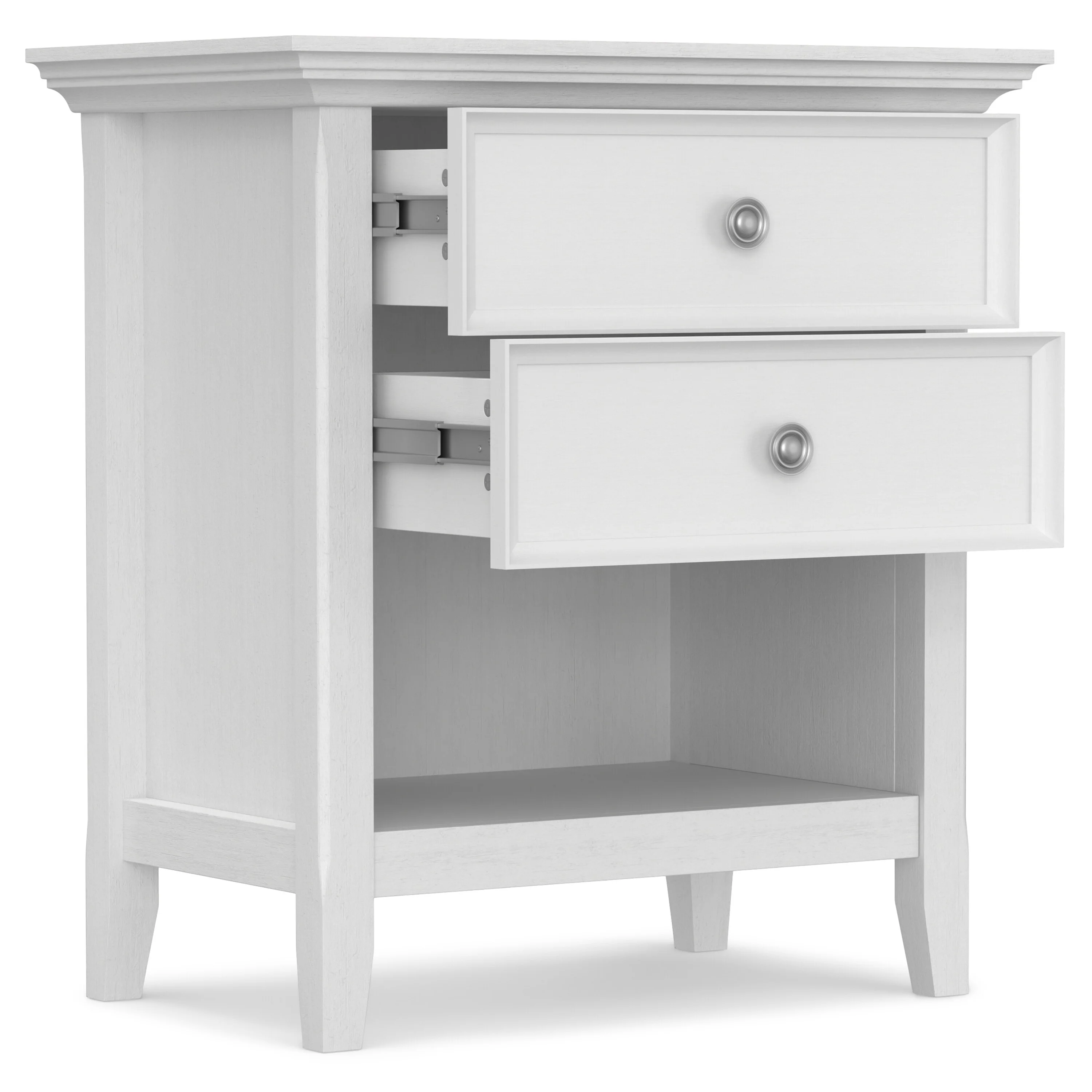 24 Inch Wide Solid Wood Nightstand, Bedside Table and Bedroom End Table - Image 40