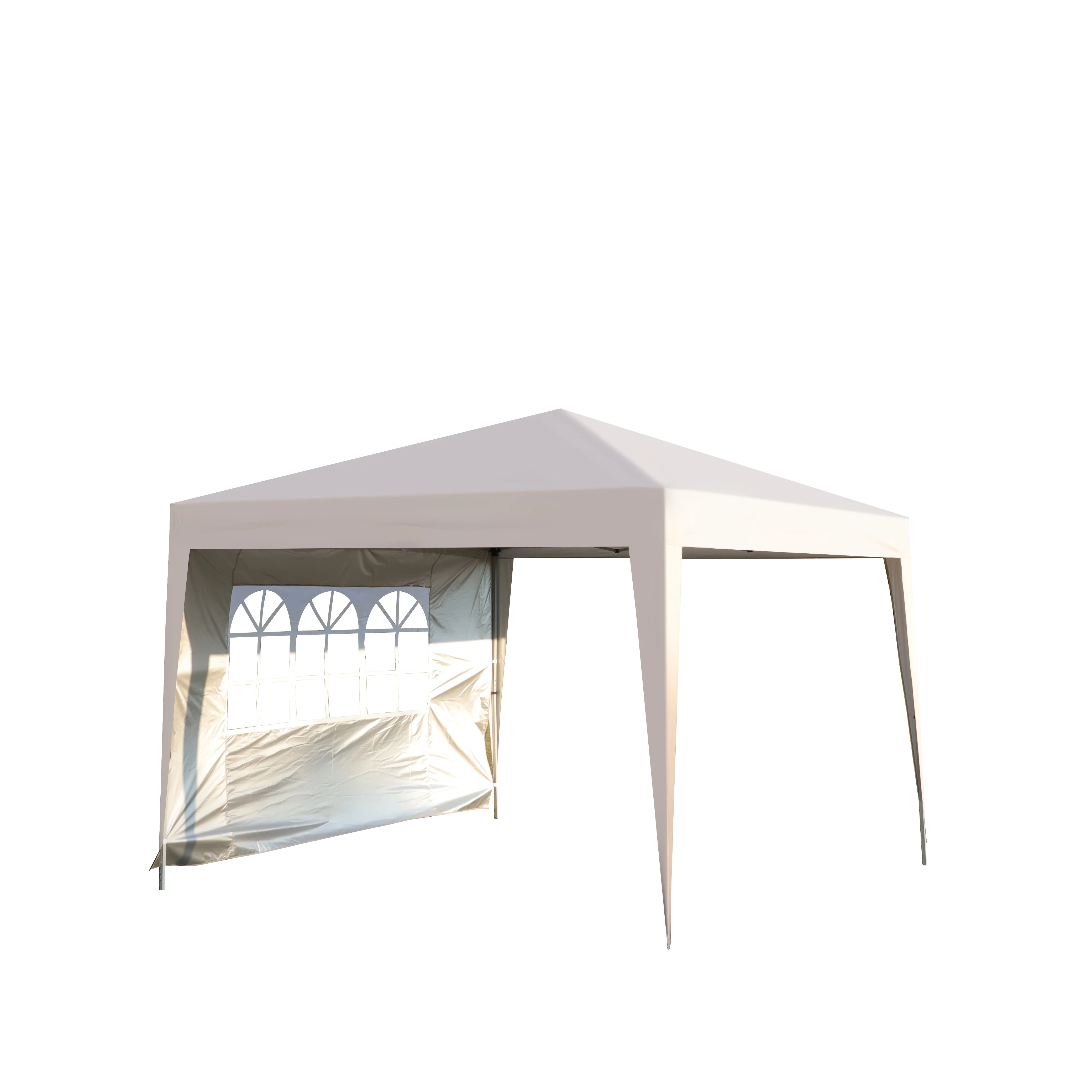 IVV 10x10FT Pop Up Canopy Tent, Outdoor Instant Slant Legs Gazebo Shelter with Carrying Bag, Portable for Patio Deck Garden and Beach - Blue - Image 20