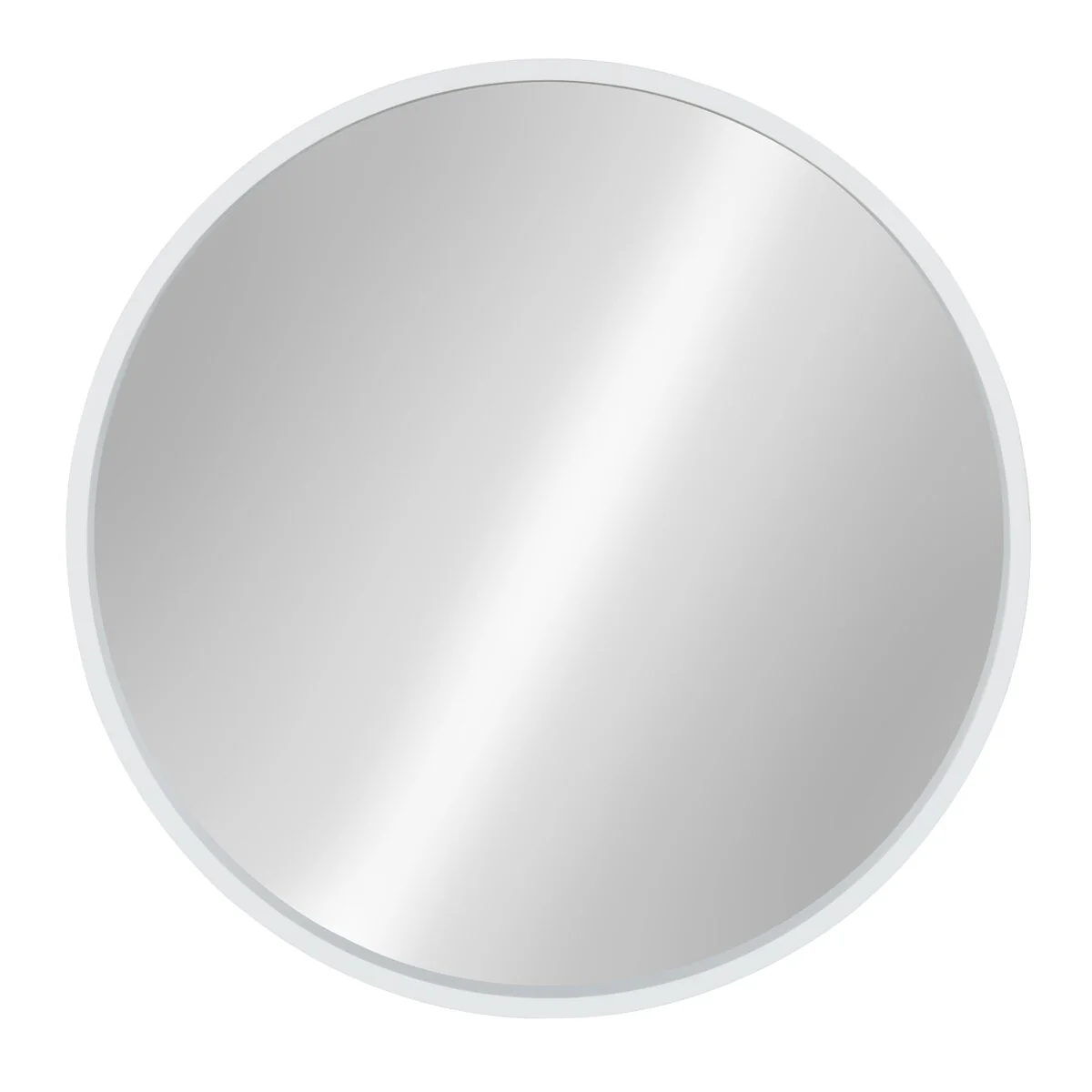 Round Wood Accent Wall Mirror, Modern Decorative Wooden Frame Mirror for Living Room, Bedroom and Entryway - Image 34