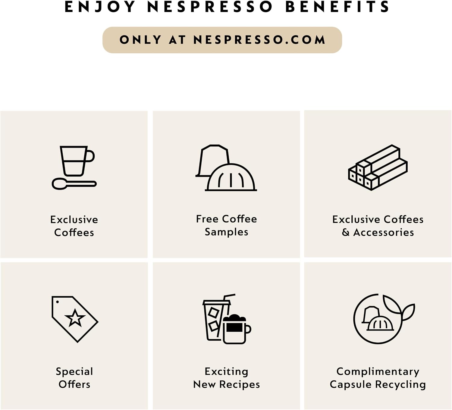 Vertuo Next Coffee and Espresso Maker, Creamy White and Gold - Image 10