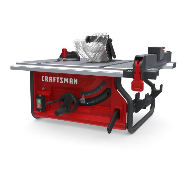 15 Amp Portable Jobsite Table Saw with 10-Inch Carbide-Tipped Blade and Folding Stand - Image 2