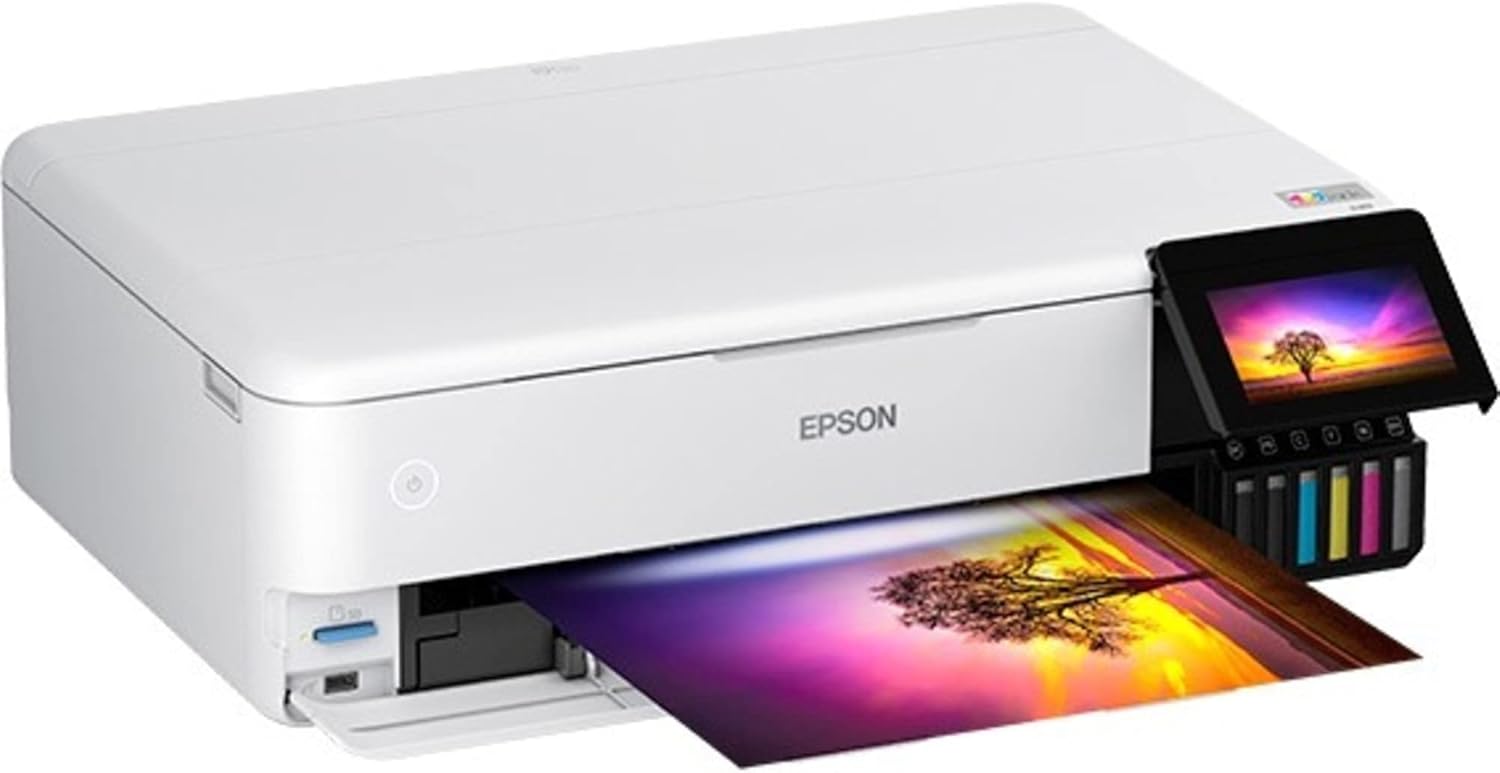 Wireless Wide-Format All-In-One Ink Tank Printer, Color Printer with Scanner & Copier for Home Office - Image 6