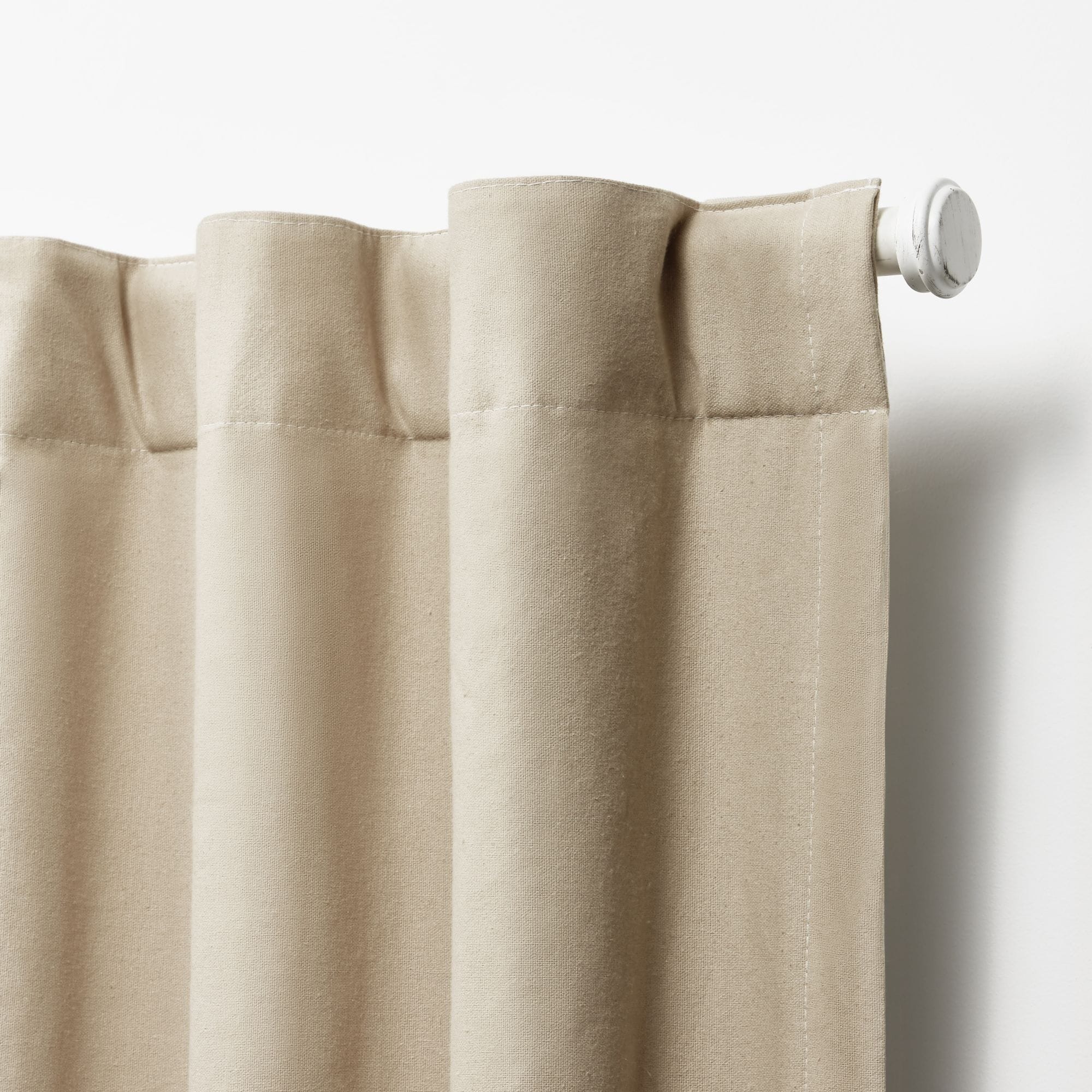 Blackout Single Curtain Panel, Back Tab and Rod Pocket Window Curtain - Image 26