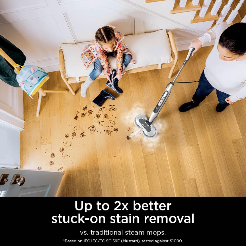 All-in-One Hard Floor Steam Mop, Multi-Surface Steam Cleaner with Powerful Steam Blaster for Tile, Wood & Home Cleaning - Image 2