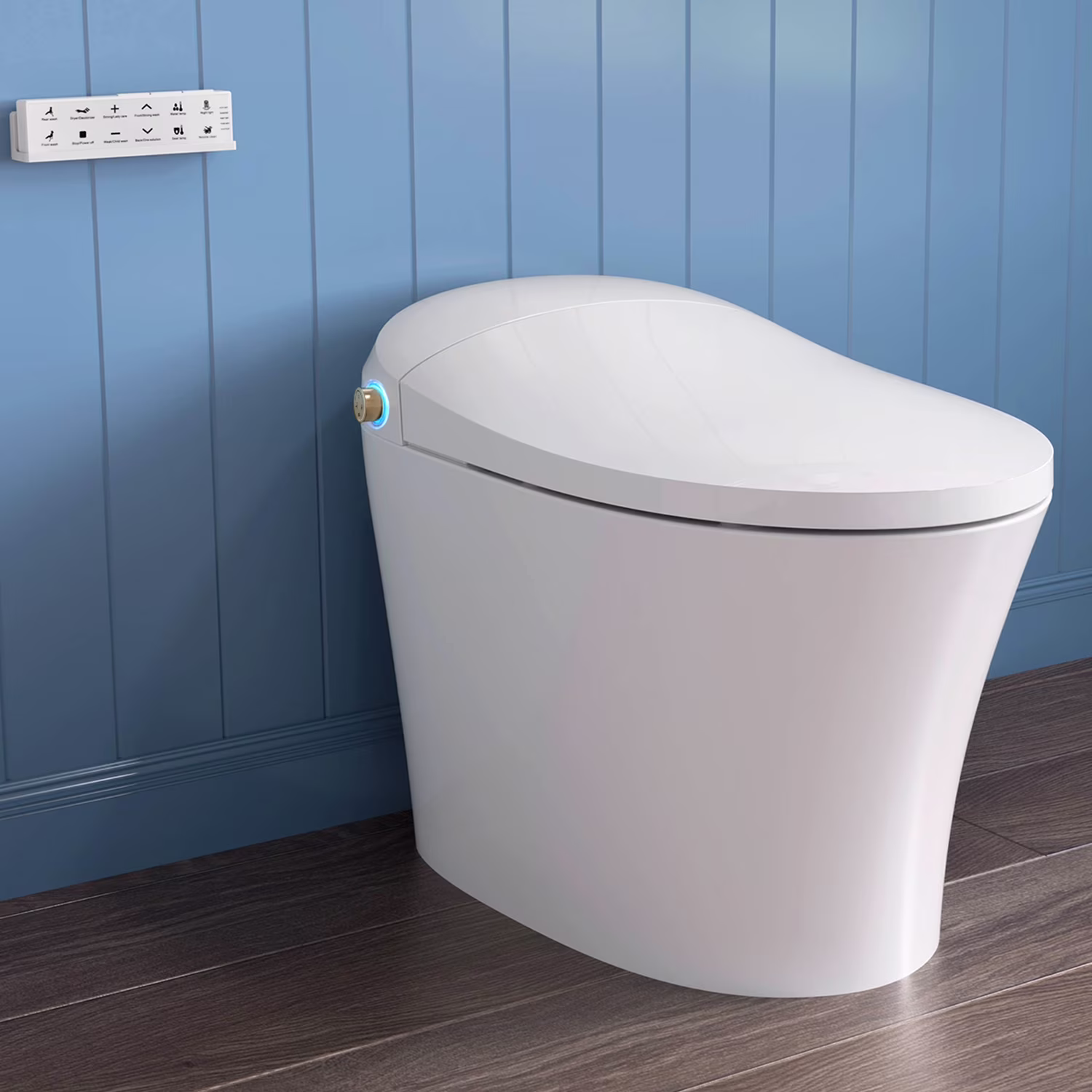 HOROW Tankless Toilet, Modern Smart Toilet without bidet, Self Cleaning One Piece Toilet with Warm Elongated Seat,Heated Toilet HR-T10SD - Image 3
