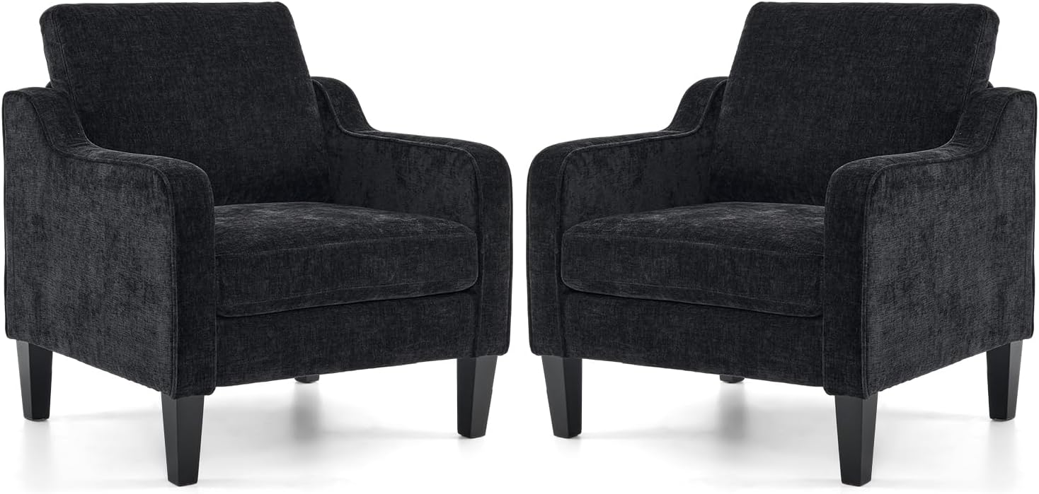 Olive Green Accent Chair, Upholstered Armchair for Living Room - Image 32