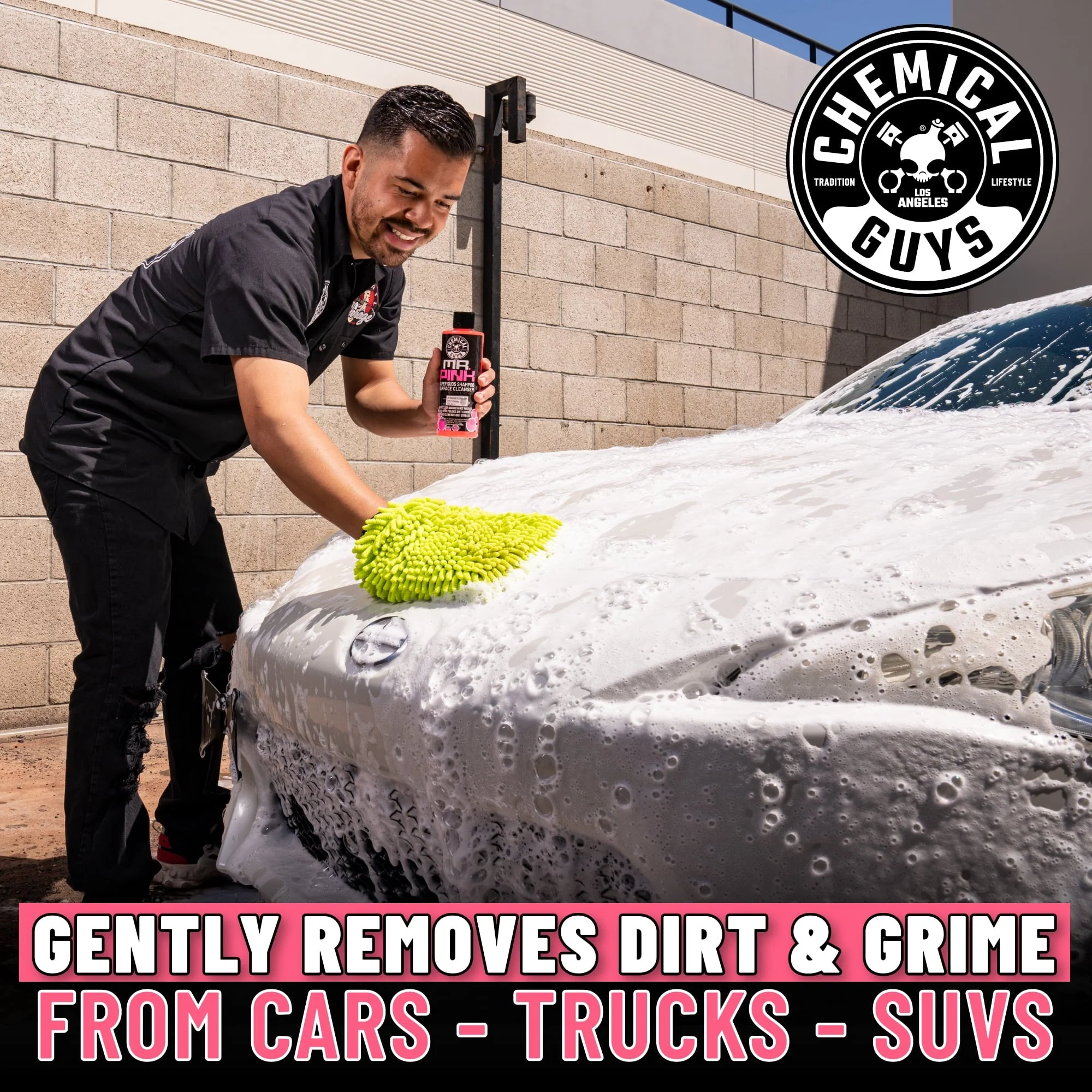 Chemical Guys Professional Wash & Shine Car Cleaning Kit (7 Essential Products) - Image 5