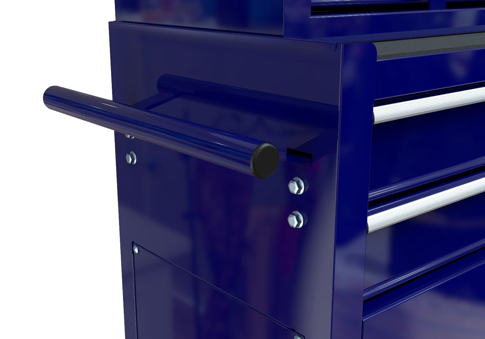 8-Drawer Rolling Tool Chest with Wheels, High Capacity Tool Storage Removable Tool Box Combo, Tool Storage Cabinet with Lockable Drawers, Toolbox for Workshop and Mechanics Garage, Blue - Image 7