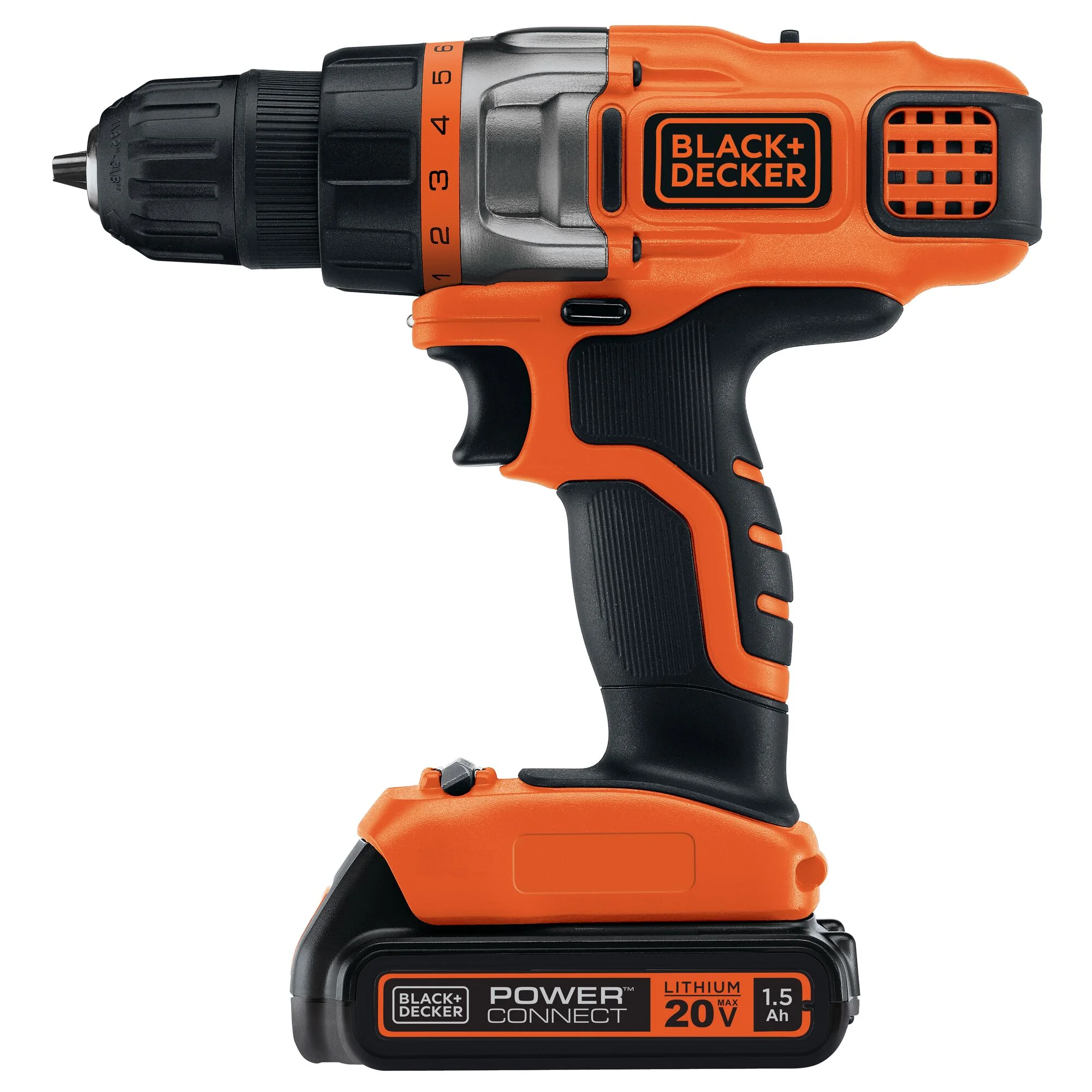 BLACK+DECKER 20V Cordless Drill/Driver, Lithium Ion Battery and Charger Included - Image 2