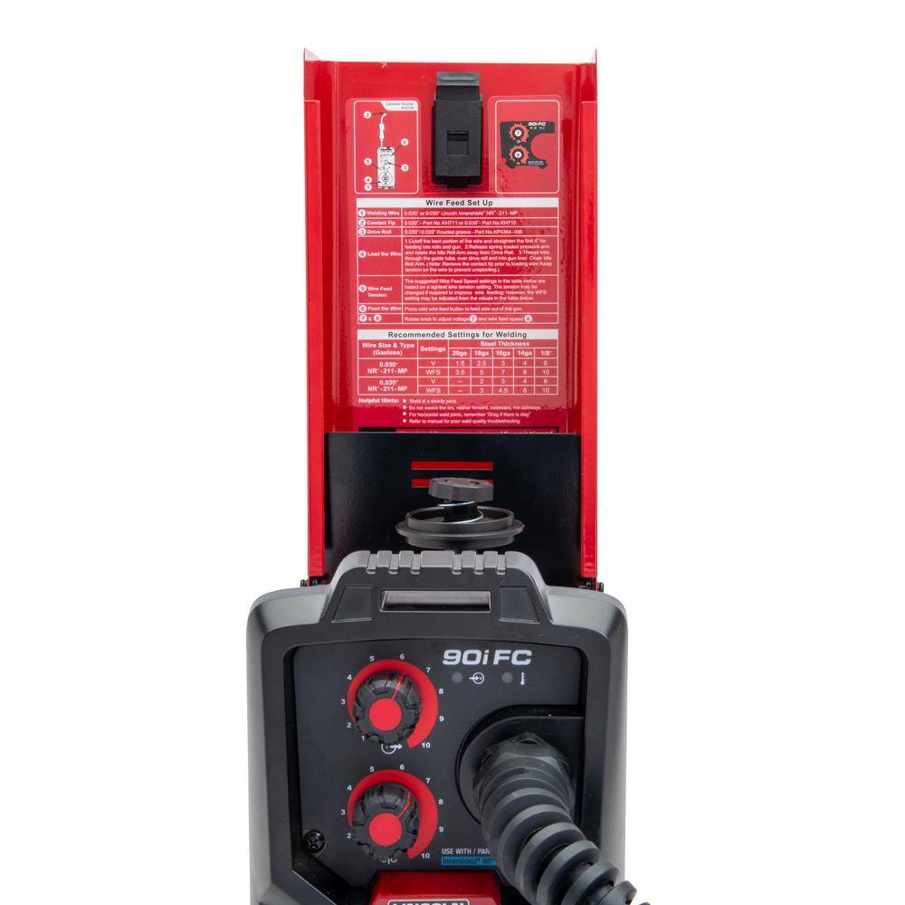 90i FC Flux-Cored Wire Feeder Welder (No Gas) K5255-1 - Image 8