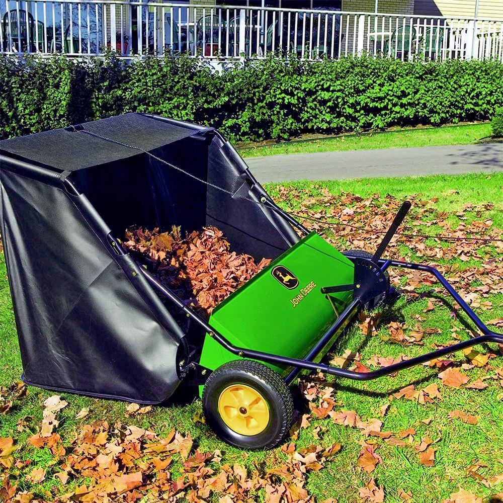 42 Tow-Behind Lawn Sweeper, 24 cu. ft. Capacity, Adjustable Brushes - Image 4