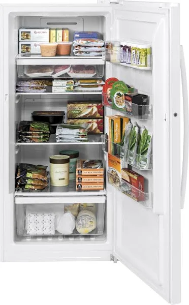 14.1 Cu. ft. White Frost-free Upright Freezer - Image 3