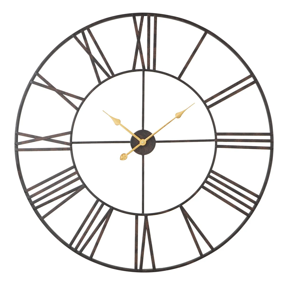 Modern Round Metal Wall Clock, Decorative Circular Hanging Clock for Living Room, Bedroom and Office - Image 30