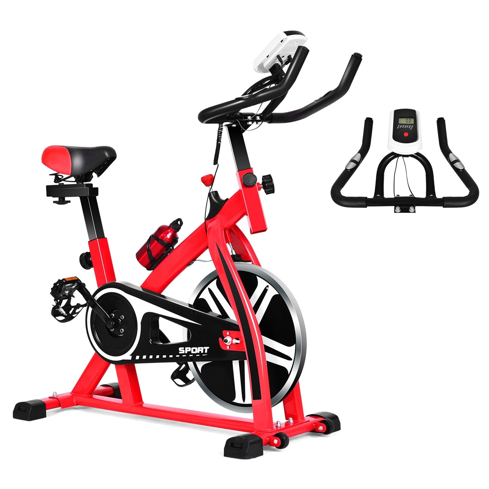 Indoor Cycling Bike – Stationary Exercise Bike with Flywheel - Image 2