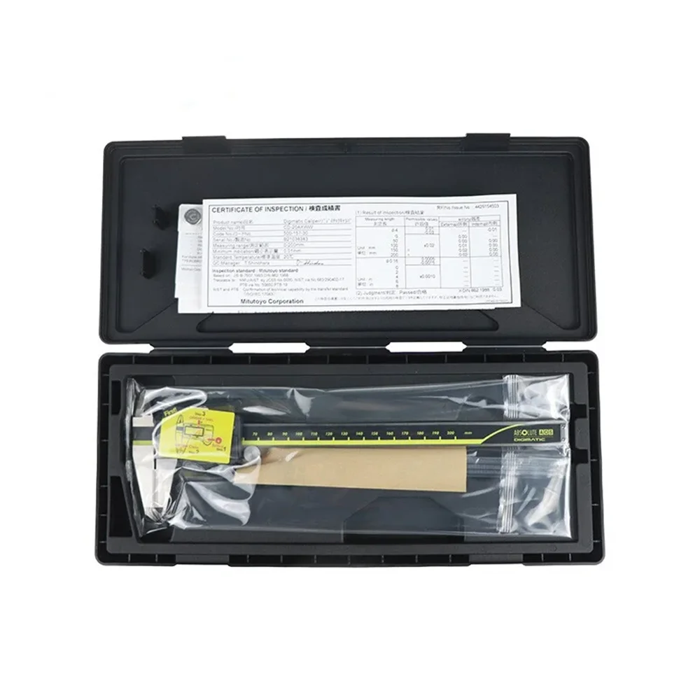Mitutoyo 500-193-30 Advanced Onsite Sensor AOS Digital Caliper LCD Vernier Caliper Stainless Steel Measuring Tools 500 Series, 0" to 12"/0 to 300mm Measuring Range, 0.0005"/0.01mm Resolution, AOS - Image 16