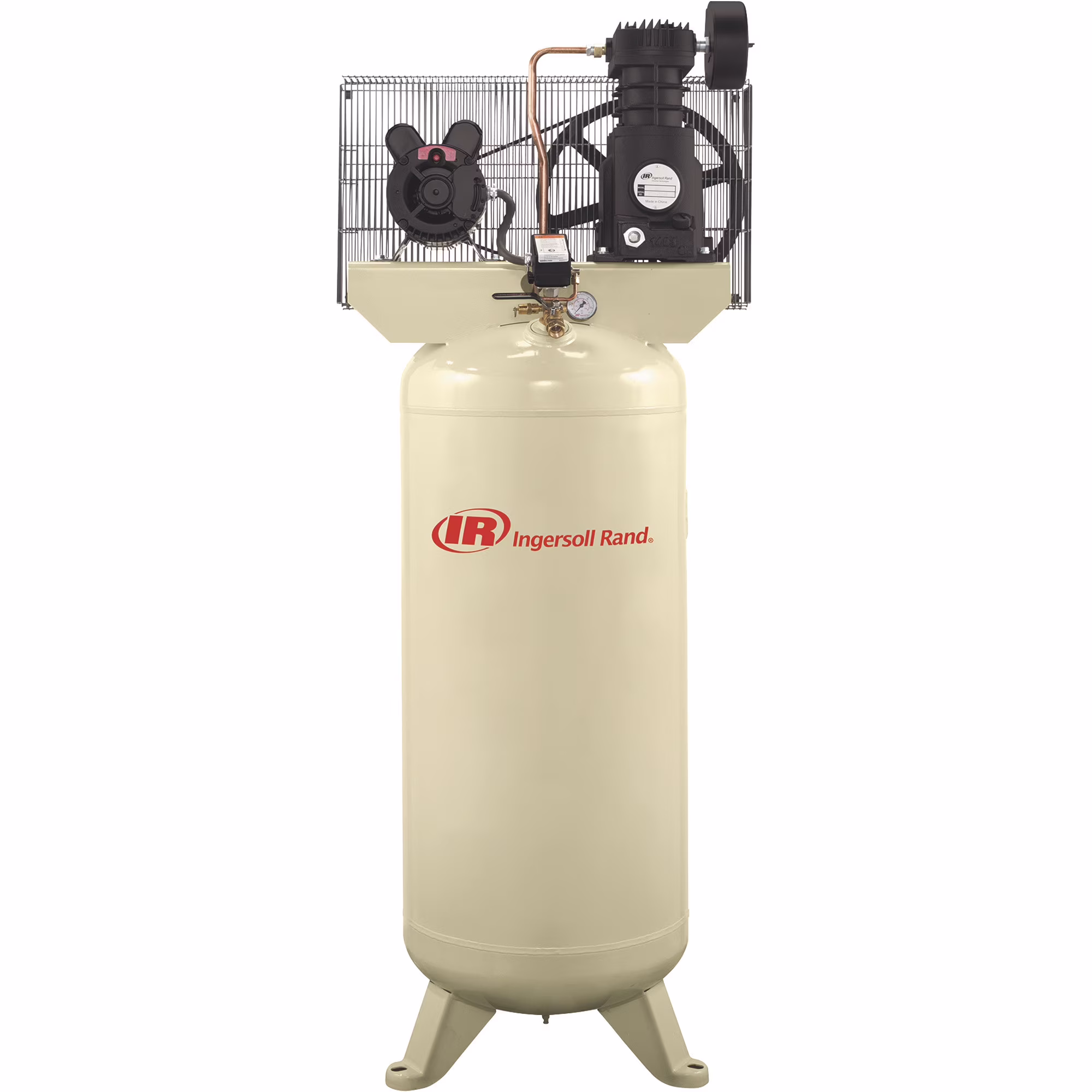 Ingersoll Rand Electric Stationary Air Compressor, 5 HP, 230 Volt, 1 Phase, 60-Gallon Vertical, Model# SS5L5