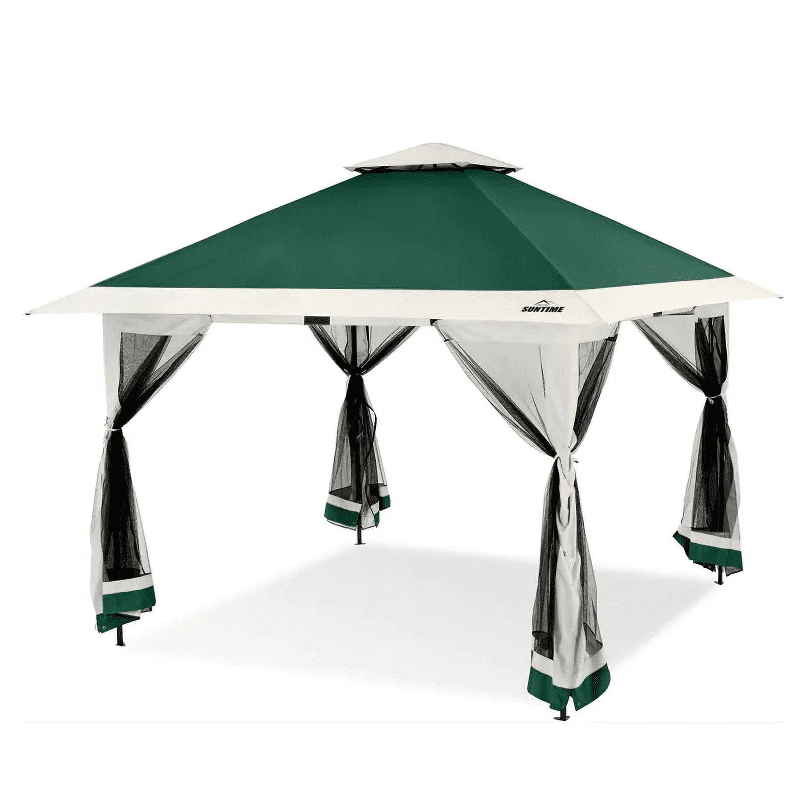 AOILE 13x13FT Pop-Up Patio Gazebo, Outdoor Canopy Tent with Mesh Walls, Double Roof & Carry Bag - Image 19