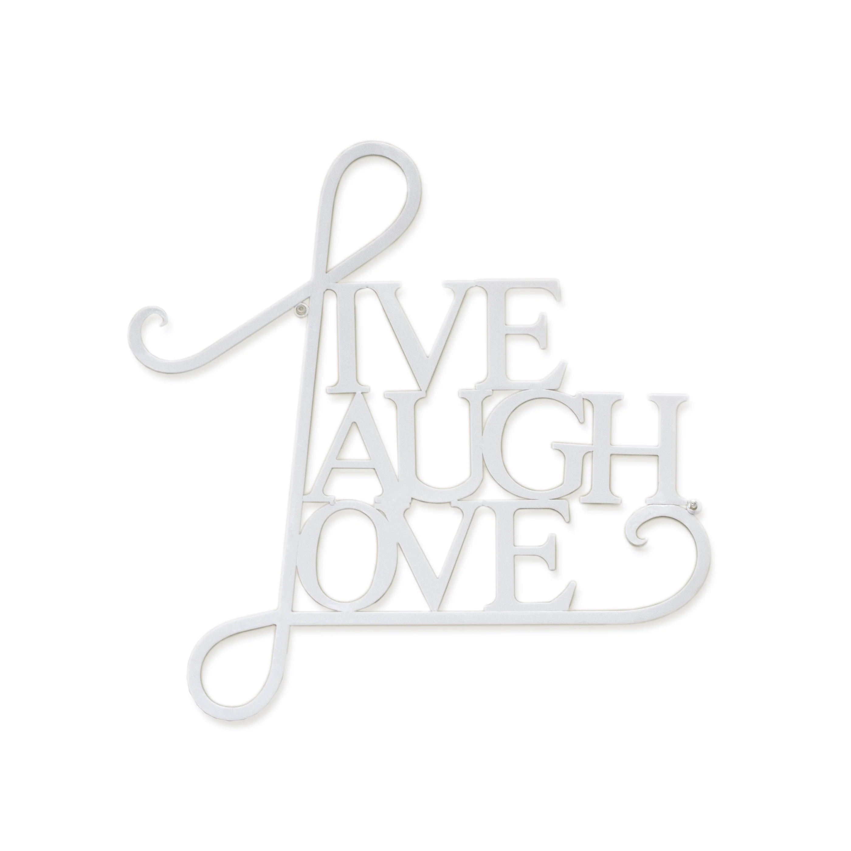 Live Laugh Love Wall Decor, Inspirational Metal Wall Art Sign for Living Room, Bedroom and Home Decoration - Image 4