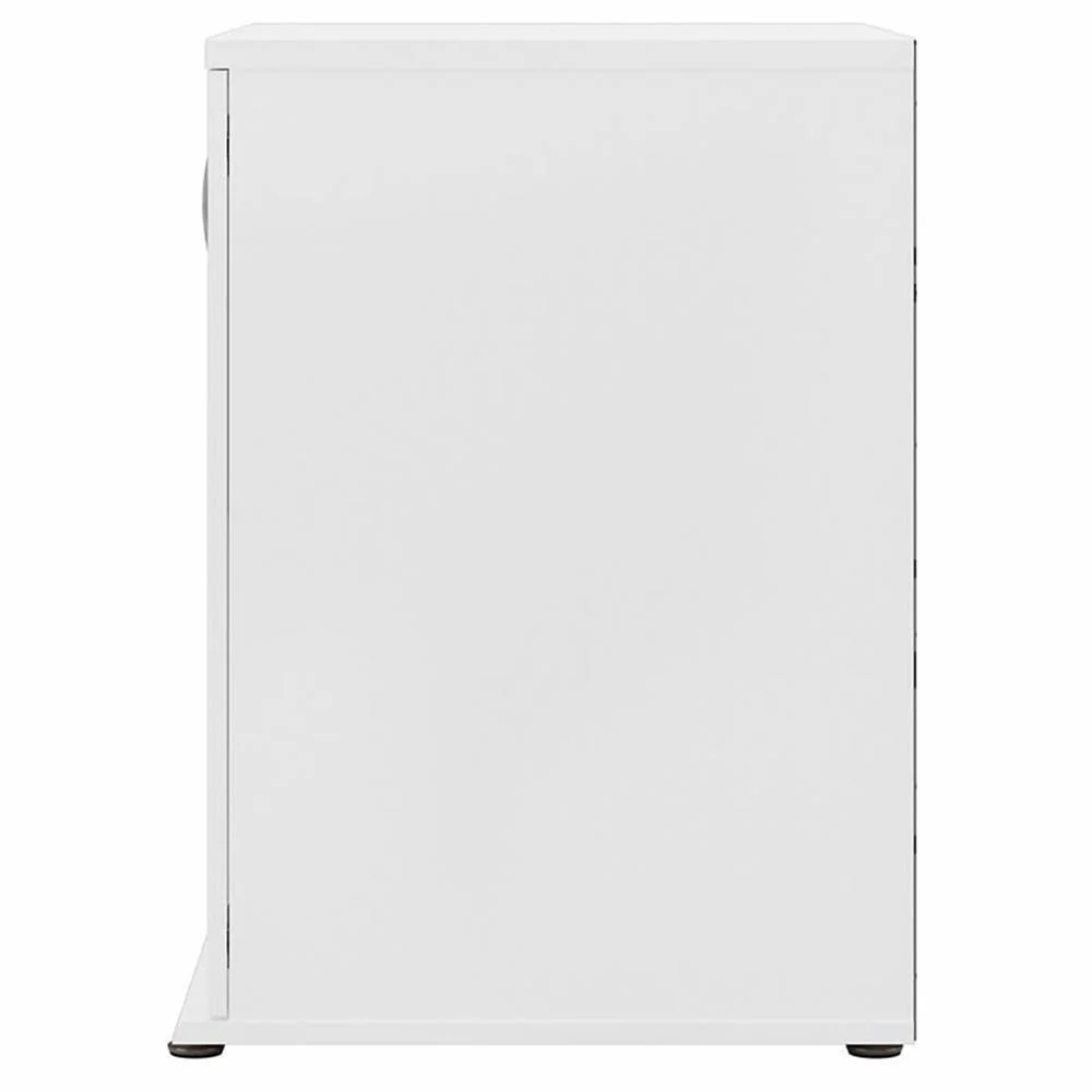 Pemberly Row Garage Storage Cabinet with Doors in White - Engineered Wood - Image 6