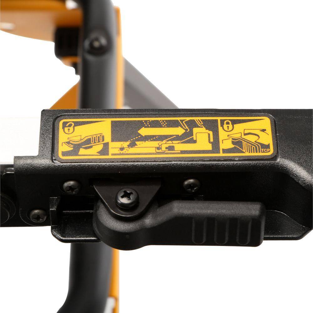 15 Amp 10-Inch Corded Jobsite Table Saw with Rolling Stand - Image 9