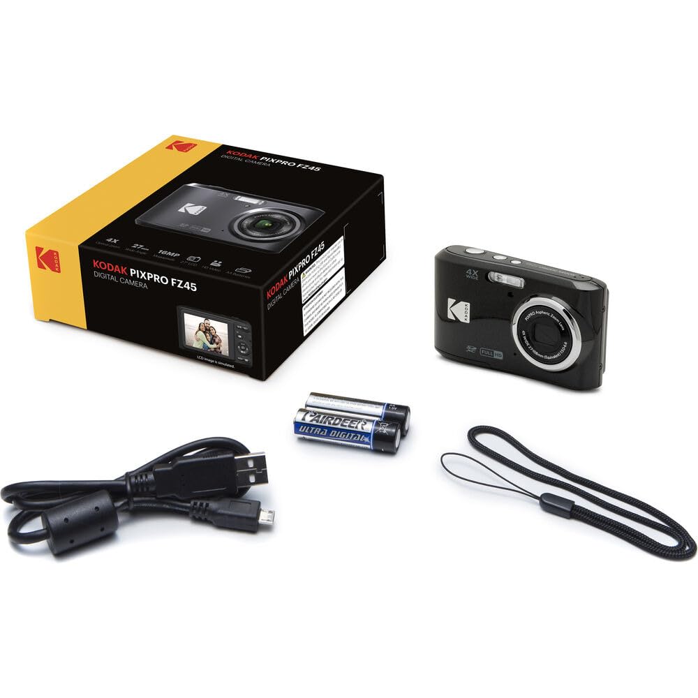 Digital Camera (Black) Bundle with 32GB Memory Card - Image 6
