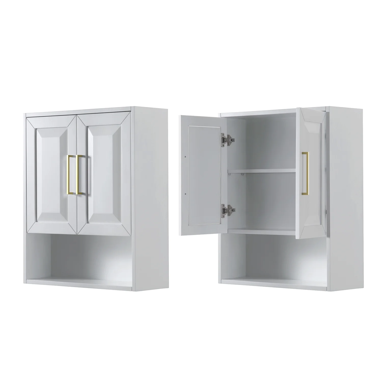 Wyndham Collection Daria Over-the-Toilet Bathroom Wall-Mounted Storage Cabinet in Dark Espresso with Matte Black Trim - Image 23