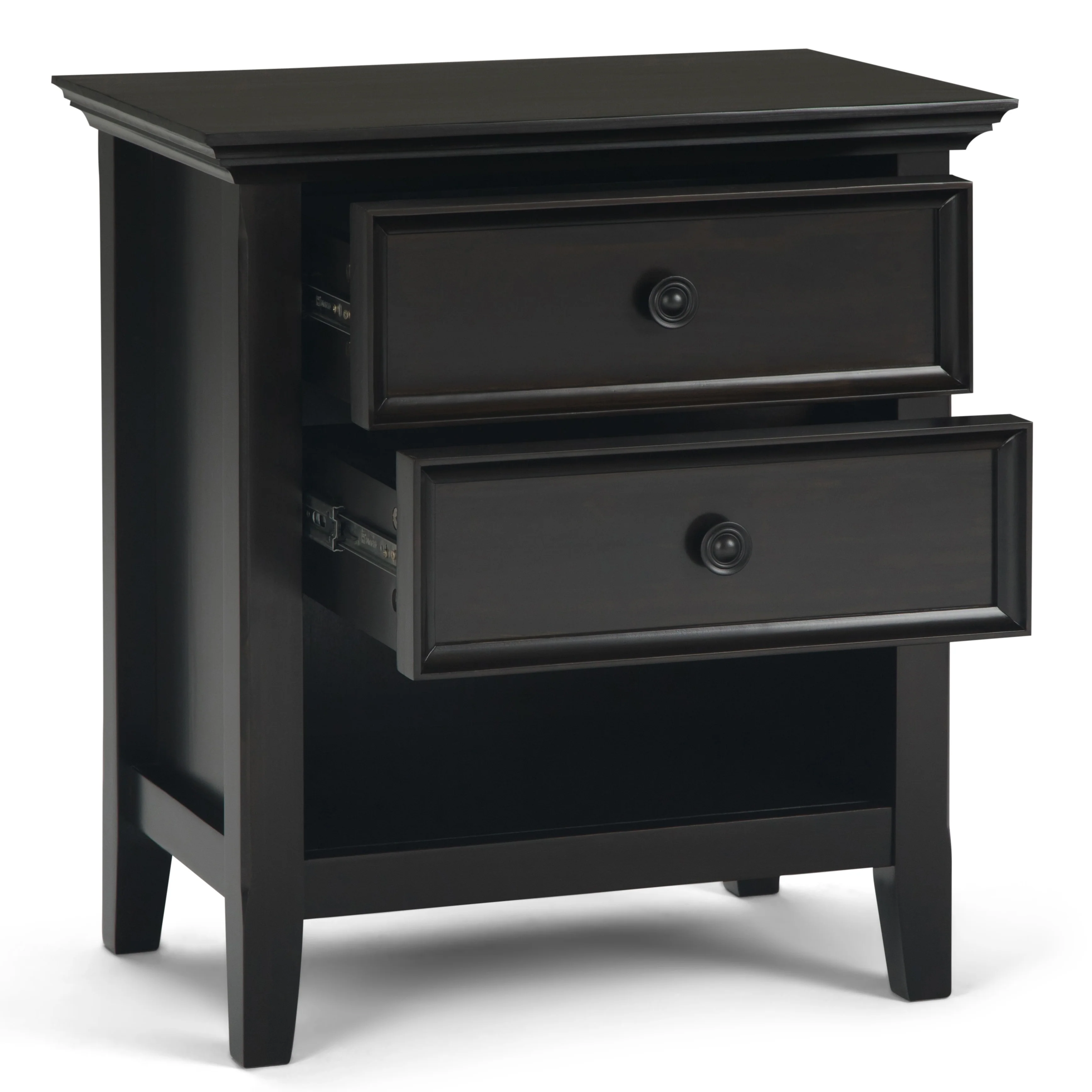 24 Inch Wide Solid Wood Nightstand, Bedside Table and Bedroom End Table - Image 61