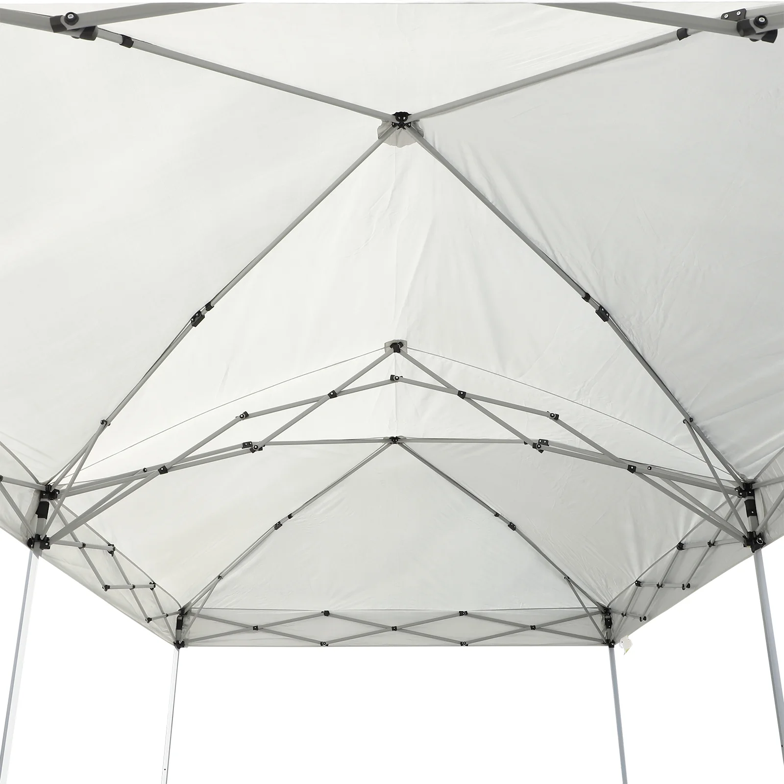 Outsunny 10' x 19' Pop Up Canopy with Easy Up Steel Frame, 3-Level Adjustable Height and Carrying Bag, Sun Shade Event Party Tent for Patio, Backyard, Garden, Blue - Image 21