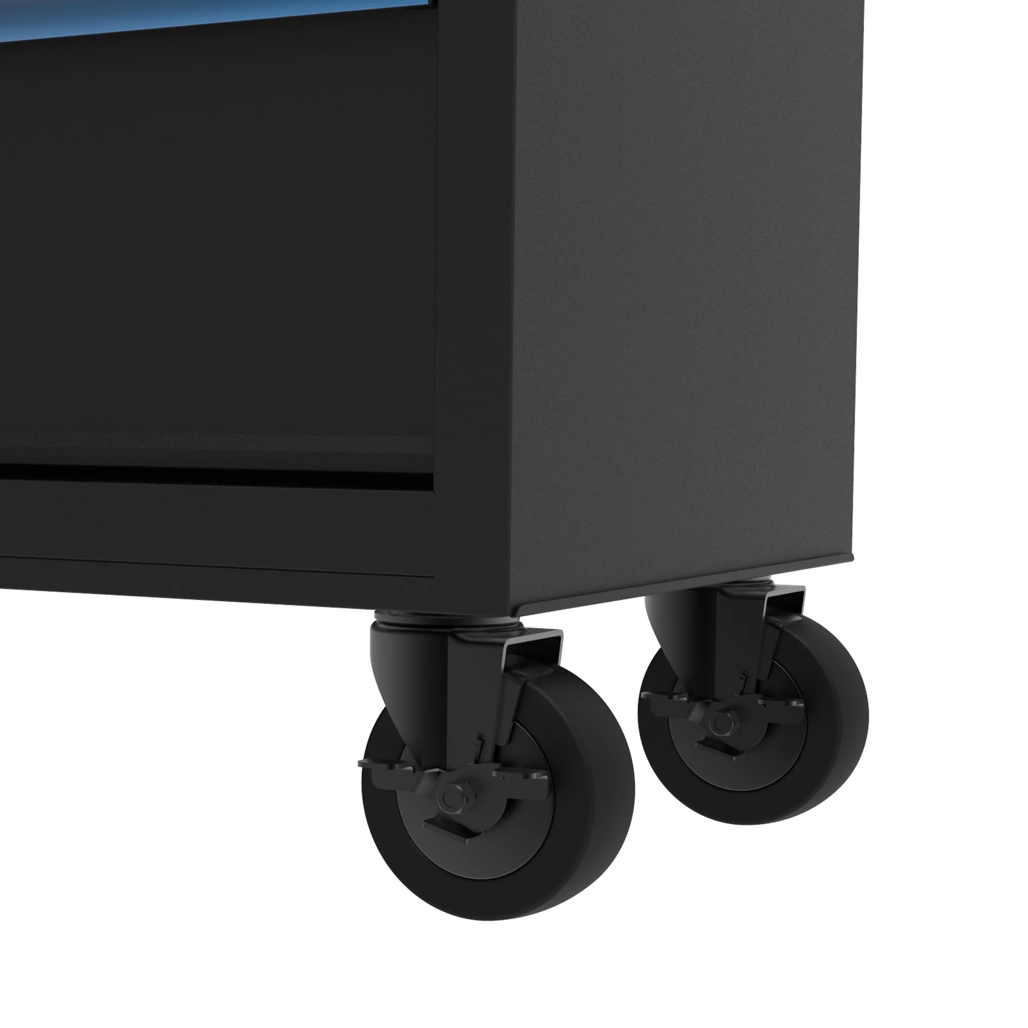 HART 36-Inch 5-Drawer Rolling Tool Cabinet with Wood Top, Locking Steel Garage Storage, Black - Image 7