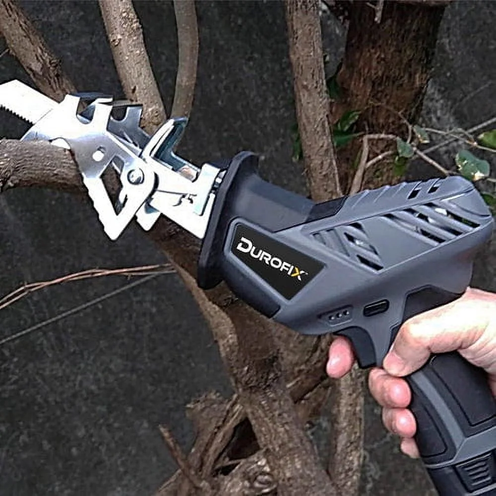 Durofix G12 Series RK12136-2-K2 12V Cordless 3/8" Hammer Drill Power Tool Combo Kit with 3 Inch Compact Cut Off Tool, Reciprocating Saw, 1 Battery & Charger - Image 10