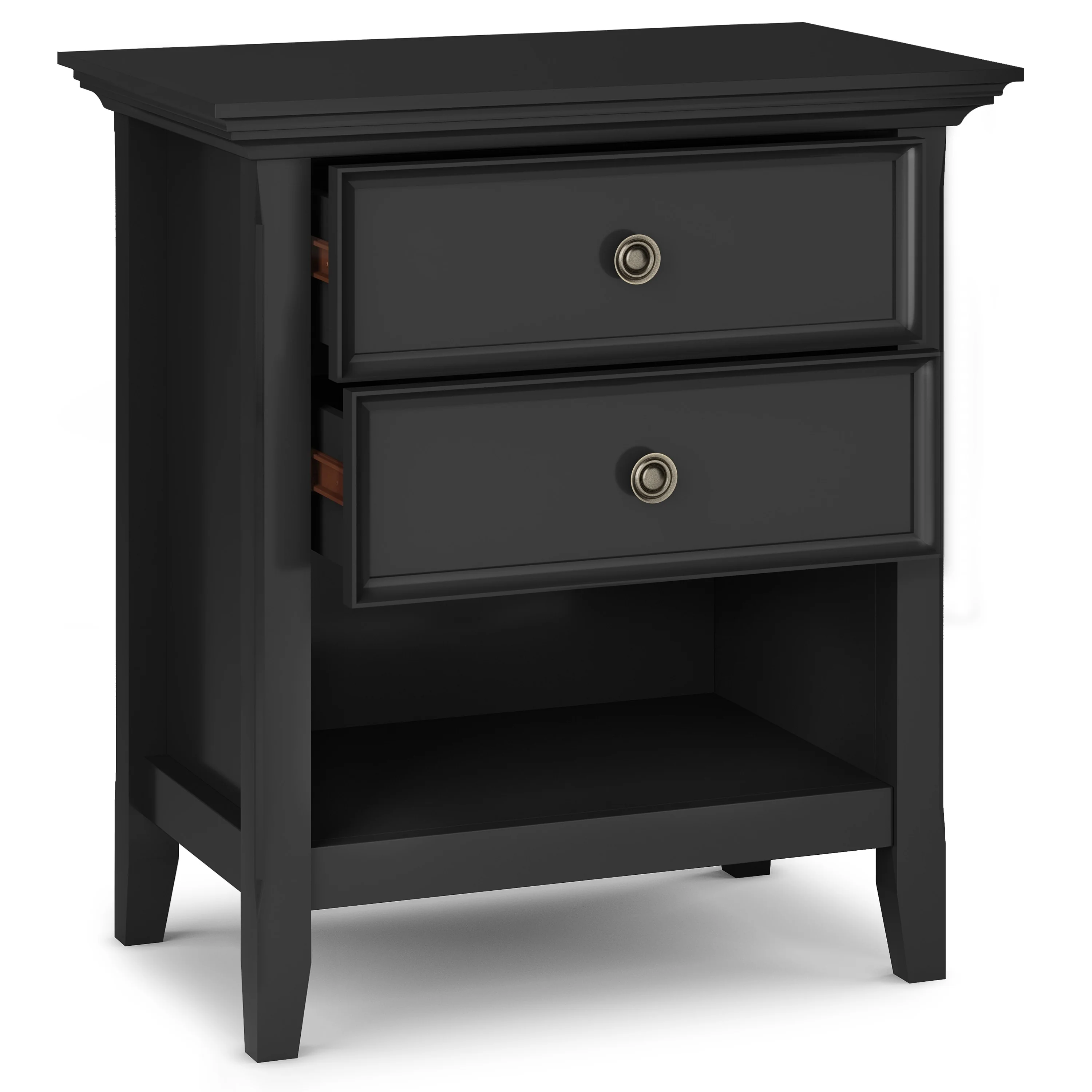 24 Inch Wide Solid Wood Nightstand, Bedside Table and Bedroom End Table - Image 69
