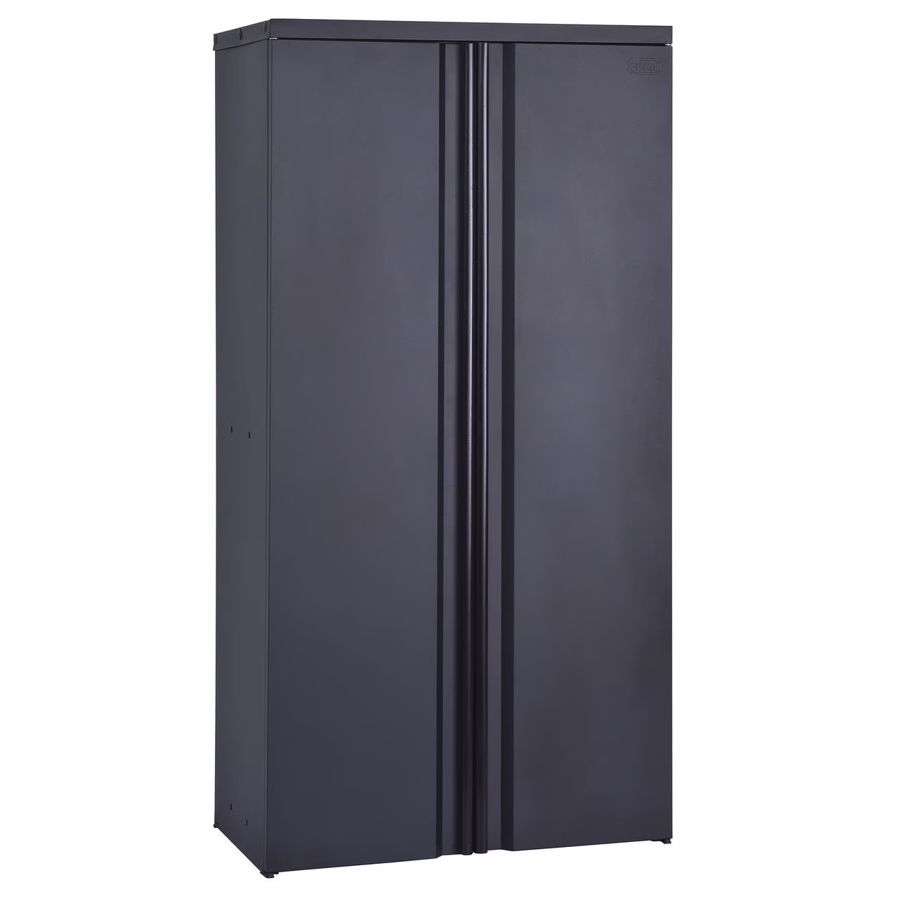 Edsal 28"W x 14"D x 26"H Garage Wall Mount Storage Cabinet, Black - Image 3