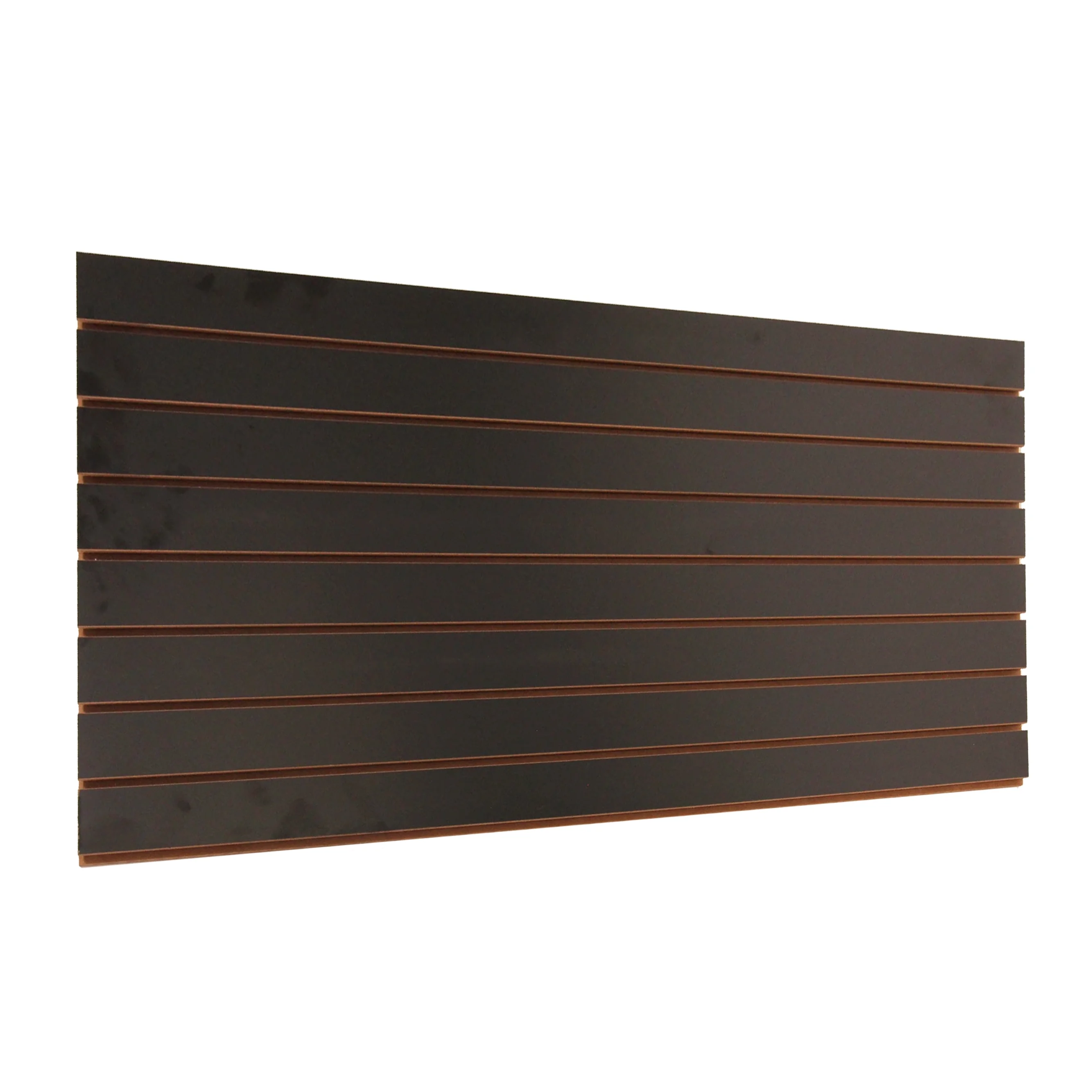 SSWBasics 4 ft x 2 ft Horizontal Black Slatwall Panels for Wall (24"H x 48"L) - Pack of 2 - Garage Wall Organizer Panels and Craft Storage Organization Slatwall Panel - Image 5