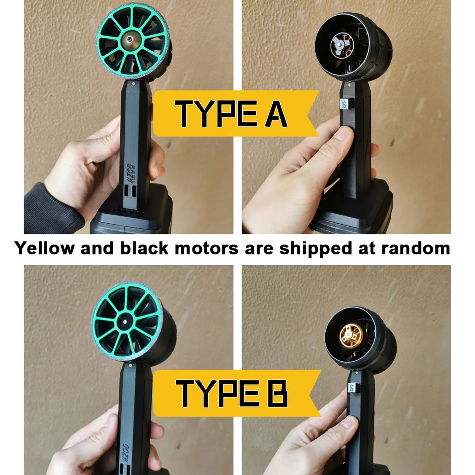 Turbofan Handheld Ducted Turbofan 50mm Brushless Motor Jet Fan 800-1000g Thrust Car Washer High Power Dust Blower Keyboard Cleaning Tool Compatible With // - Image 7