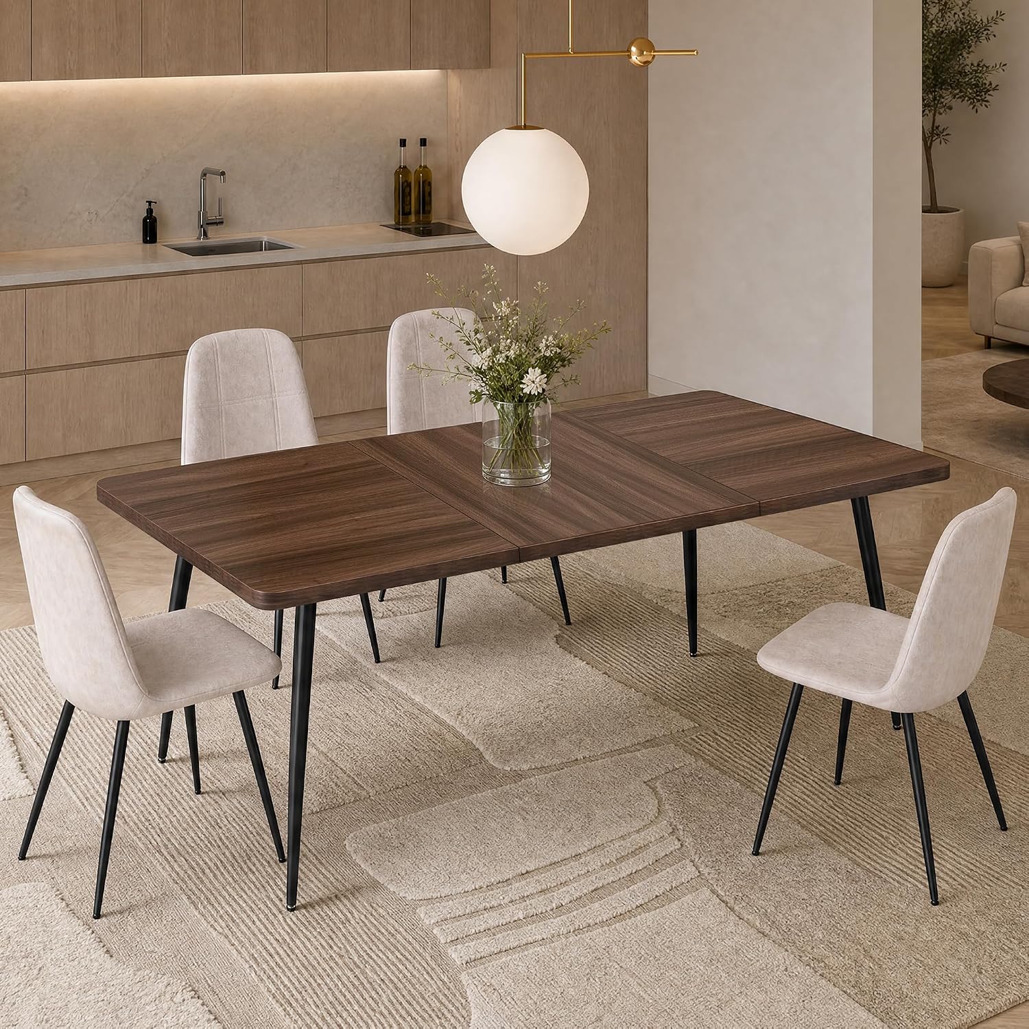 Folding Dining Table, Kitchen Table - Image 5