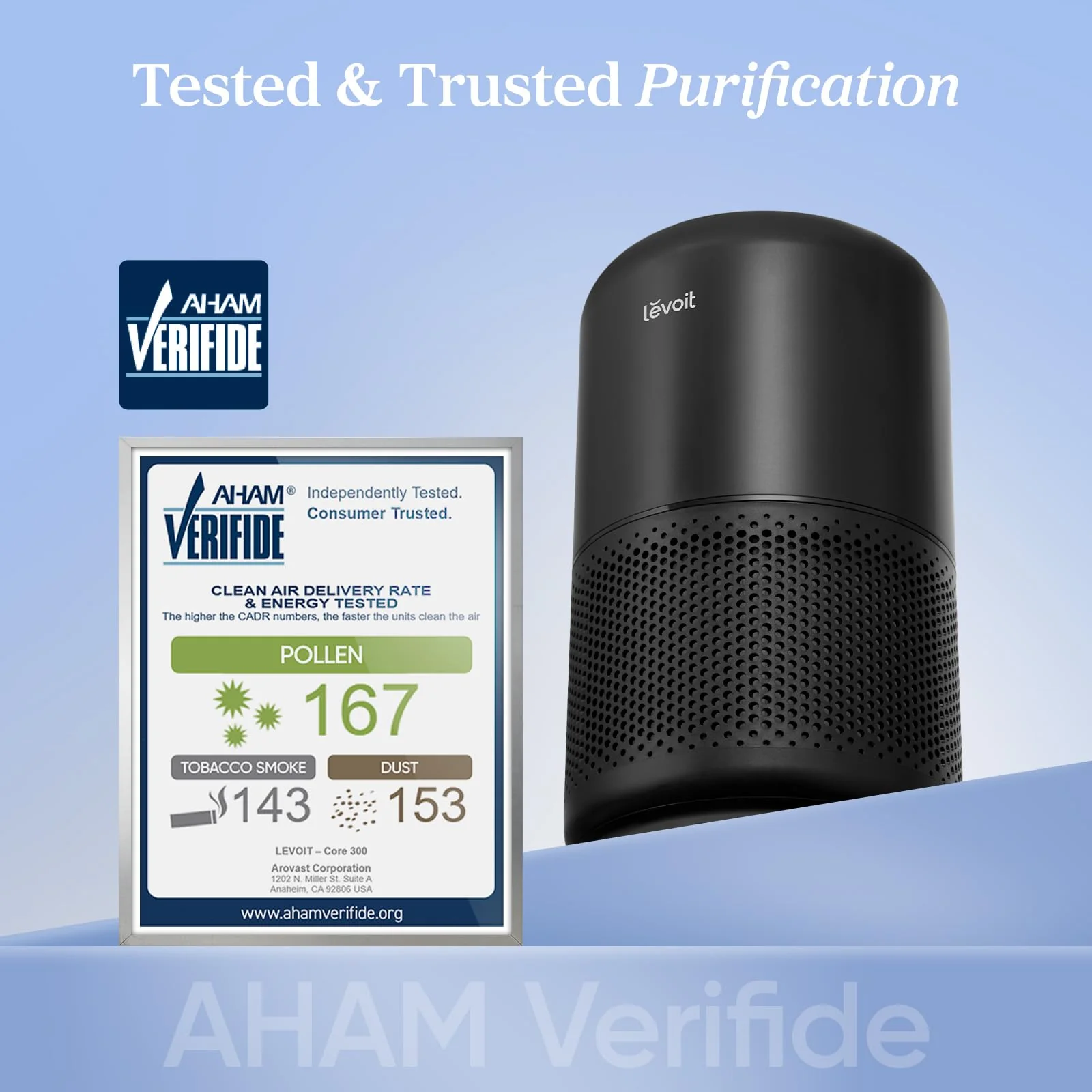 Air Purifier for Home, Compact Air Cleaner for Allergens, Dust, Pet Hair and Pet Dander - Image 2