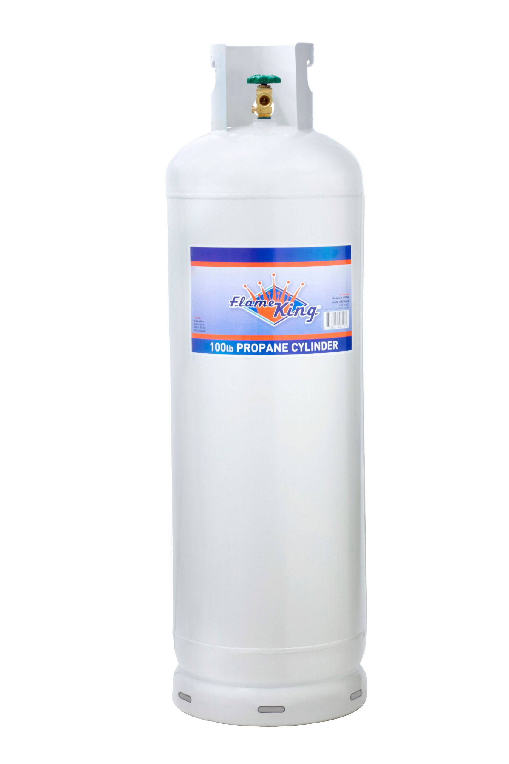 100 lb Steel Propane Cylinder POL Valve (Ships Empty) Configuration C - Image 4