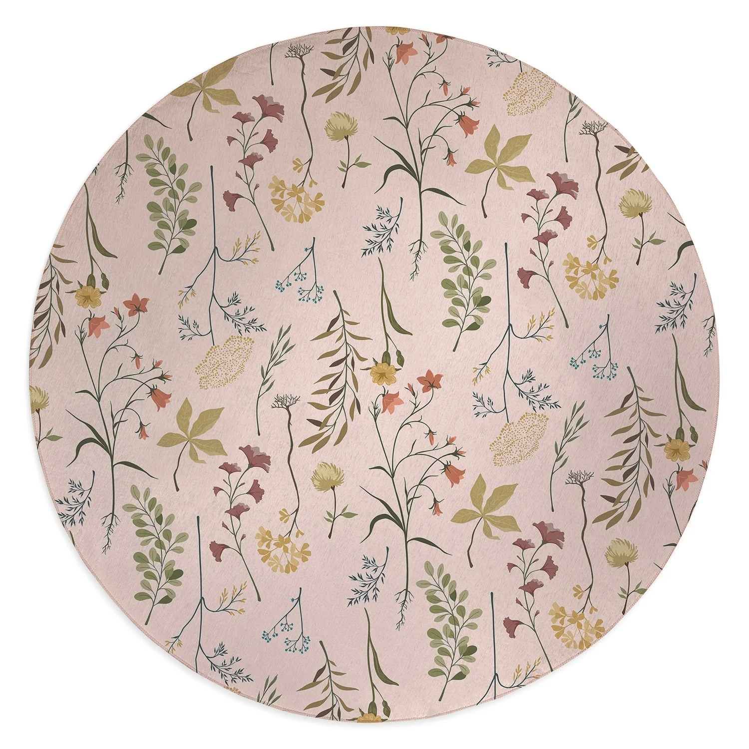 Fall Botanical Floral Kitchen Mat, Decorative Anti Fatigue Non Slip Floor Rug for Kitchen and Home Decor - Image 4