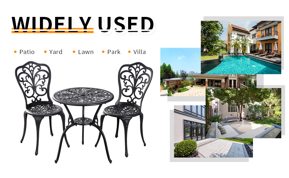 bistro set 3 piece