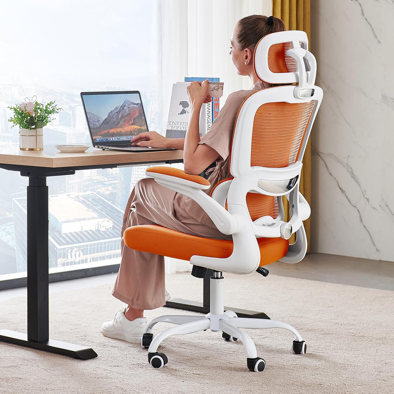 Office Chair Ergonomic Desk Chair - Gaming Chair with Lumbar Support - Image 24