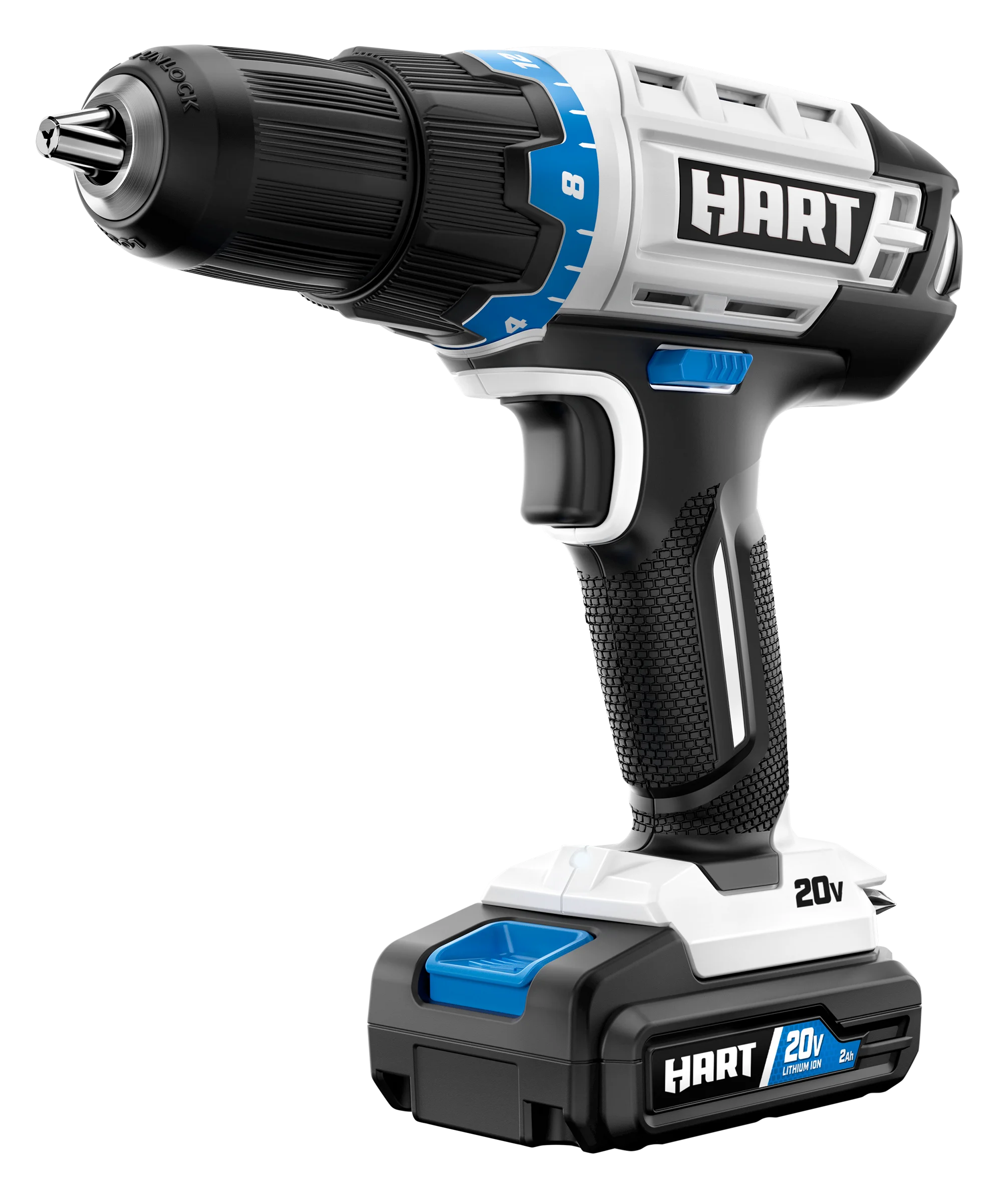 HART 20-Volt 3-Tool Combo Kit (2) 2.0Ah Lithium-Ion Batteries - Image 3